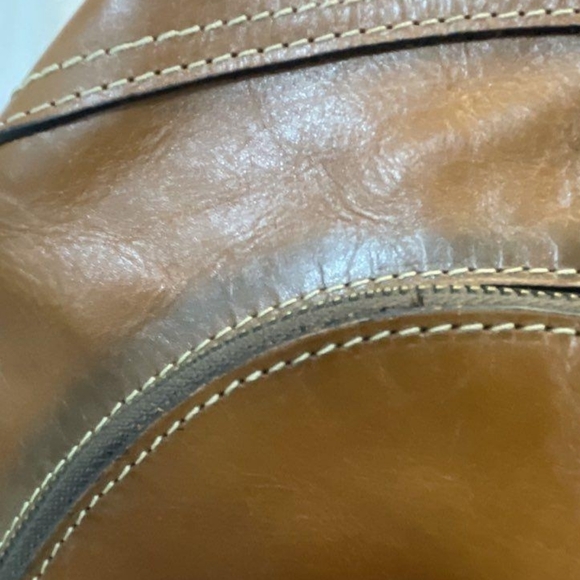 Patricia Nash Alencon Mini Cognac Backpack